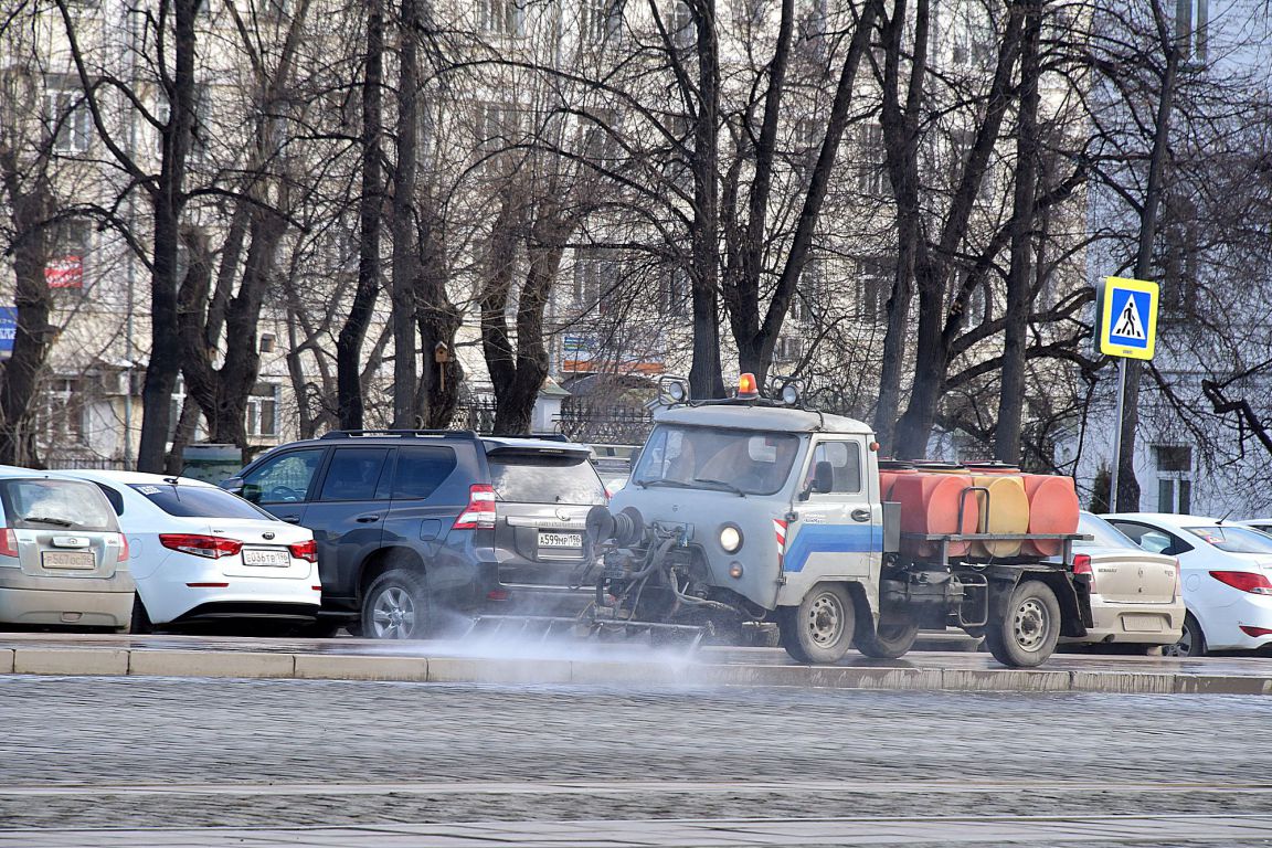 Власти Екатеринбурга заявили, что в городе стало меньше пыли - «Уральский  рабочий»